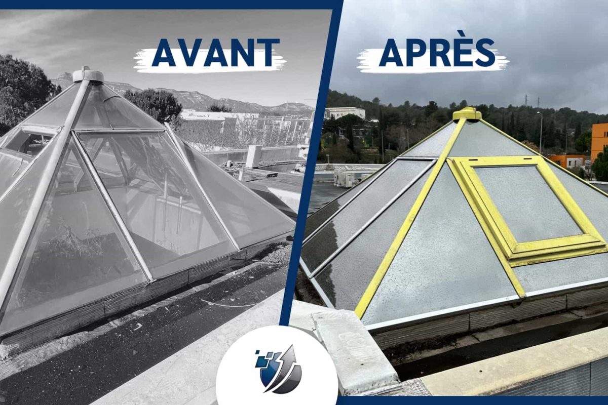 Rénovation verrière aubagne double vitrage